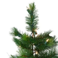 6.5' Pre-Lit Slim Royal Alpine Artificial Christmas Tree - Clear Lights -Christmas Decoration Store northlight v27368 2 16468.1667570035