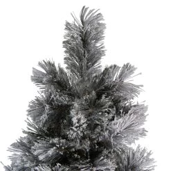 7.5' Flocked Black Spruce Artificial Christmas Tree - Unlit -Christmas Decoration Store northlight v27371 1 69824.1667491075