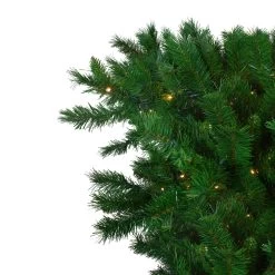 7' Pre-Lit Green Sugar Pine Upside Down Artificial Christmas Tree - Clear Lights 8 7' Pre-Lit Green Sugar Pine Upside Down Artificial Christmas Tree - Clear Lights -Christmas Decoration Store northlight v27375 2 30337.1667488272