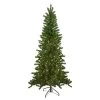 6.5' Pre-Lit Canadian Pine Slim Artificial Christmas Wall Tree - Clear Lights -Christmas Decoration Store northlight v27378 64788.1667581931
