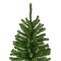 6' Pre-Lit Pencil Alpine Artificial Christmas Tree, Clear Lights -Christmas Decoration Store northlight v27436 2 10521.1685042867