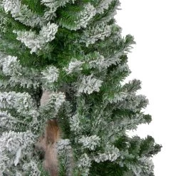 Set Of 3 Flocked Alpine Artificial Christmas Trees - Unlit -Christmas Decoration Store northlight v27438 1updated 30216.1676305808