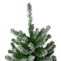 4' Flocked Alpine Artificial Christmas Tree - Unlit -Christmas Decoration Store northlight v27438 2updated 00950.1667572698