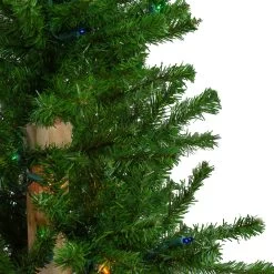 Set Of 3 Pre-Lit Slim Alpine Artificial Christmas Trees 6' - Multi Lights 12 Set Of 3 Pre-Lit Slim Alpine Artificial Christmas Trees 6' - Multi Lights -Christmas Decoration Store northlight v27451 2 35883.1667578058