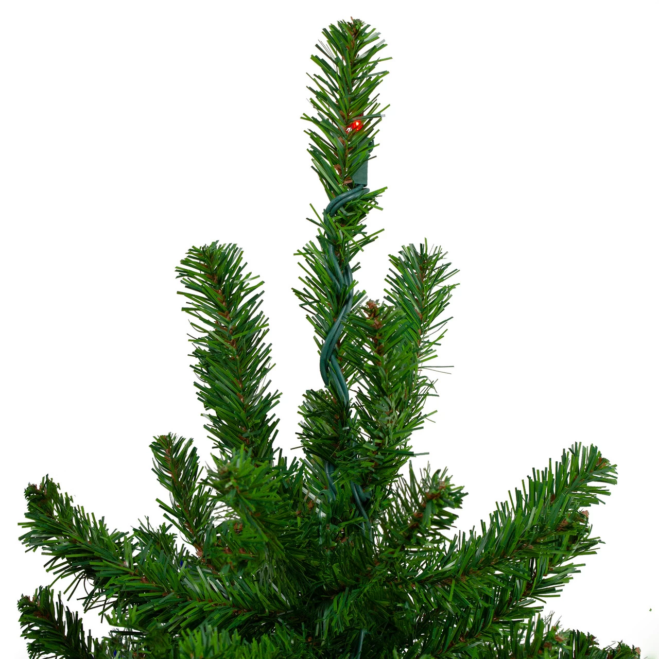 Set Of 3 Pre-Lit Slim Alpine Artificial Christmas Trees 6' - Multi Lights 6 Set Of 3 Pre-Lit Slim Alpine Artificial Christmas Trees 6' - Multi Lights - Image 4