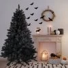 7' Black Colorado Spruce Artificial Christmas Tree - Unlit