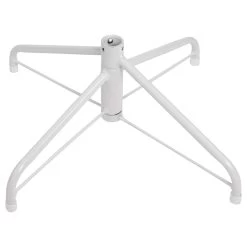 7.5' Pre-Lit White Georgian Pine Pencil Artificial Christmas Tree, Warm White LED Lights -Christmas Decoration Store northlight whitestand 6.5up new 40376.1667530185