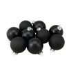 9ct Shiny And Matte Black Glass Ball Christmas Ornaments 2.5" (65mm) 1 9ct Shiny And Matte Black Glass Ball Christmas Ornaments 2.5" (65mm) -Christmas Decoration Store northlight wy00746 80522.1667655052