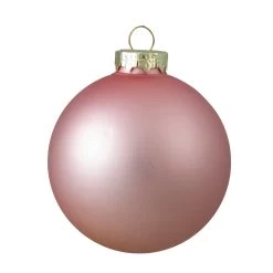 6ct Shiny And Matte Baby Pink Glass Ball Christmas Ornaments 3.25" (80mm) -Christmas Decoration Store northlight wy00759 2 71534.1667576632