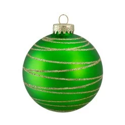 4ctGlass Red And Green Matte Christmas Ball Ornaments 3.25-Inch (80mm) -Christmas Decoration Store northlight wy88865 fix 2 04888.1667535651