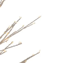 5' White LED Lighted Christmas Twig Tree - Warm White Lights -Christmas Decoration Store northlight xt92216 4 37689.1667530344