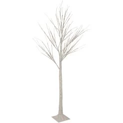 6' LED Lighted White Christmas Twig Tree - Warm White Lights 13 6' LED Lighted White Christmas Twig Tree - Warm White Lights -Christmas Decoration Store northlight xt92223 5 updated 79995.1667530346