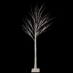 6' LED Lighted White Christmas Twig Tree - Warm White Lights 12 6' LED Lighted White Christmas Twig Tree - Warm White Lights -Christmas Decoration Store northlight xt92223 onblack 10695.1667530346