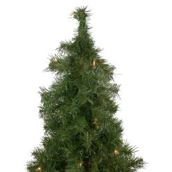 Set Of 3 Pre-Lit Woodland Alpine Artificial Christmas Trees 5' - Clear Lights -Christmas Decoration Store northlight ynt755 gr 2 updated 28812.1667327482