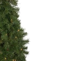 Set Of 3 Pre-Lit Woodland Alpine Artificial Christmas Trees 5' - Clear Lights -Christmas Decoration Store northlight ynt755 gr 3 updated 40453.1667327482