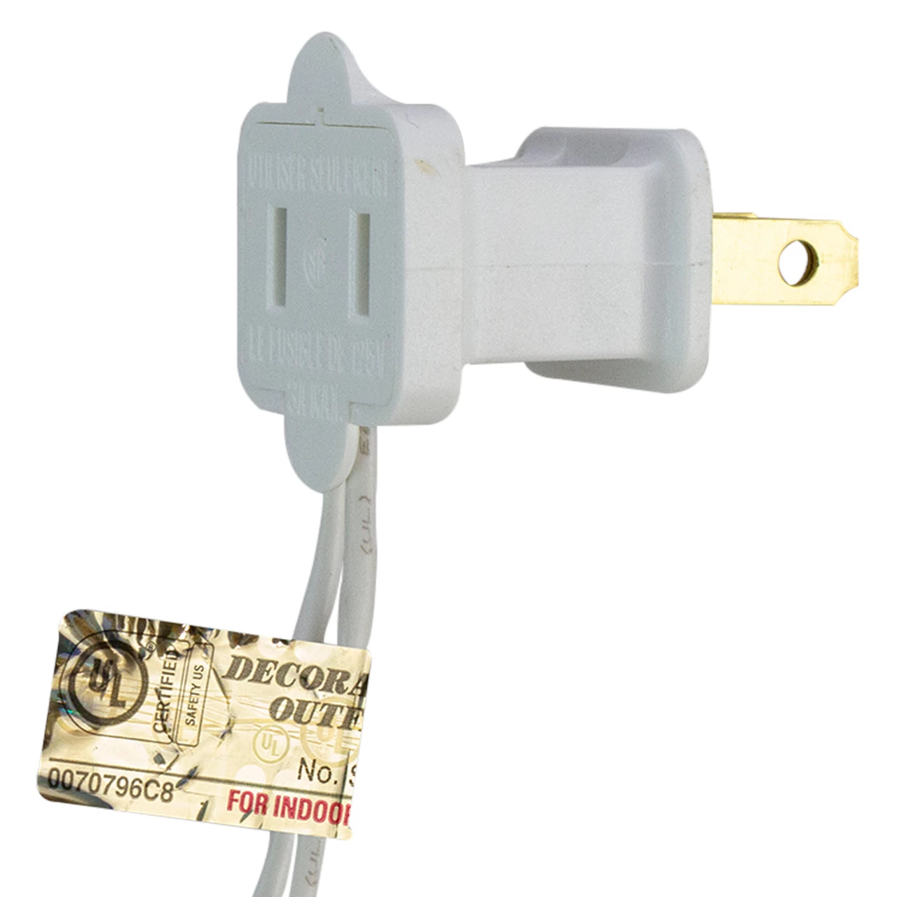 4' X 6' Warm White LED Wide Angle Net Style Christmas Lights, White Wire 6 4' X 6' Warm White LED Wide Angle Net Style Christmas Lights, White Wire - Image 4