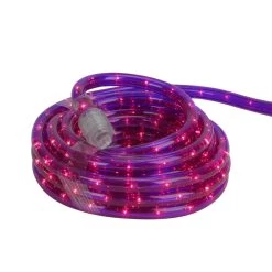 18' Pre Lit Purple Incandescent Outdoor Christmas Rope Lights -Christmas Decoration Store northlight ys27514 1 99393.1667574534