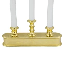 10" Pre-Lit LED White Lighted 3ct Candolier Christmas Candle Lamp -Christmas Decoration Store northlight ys93851 4 97026.1667536795