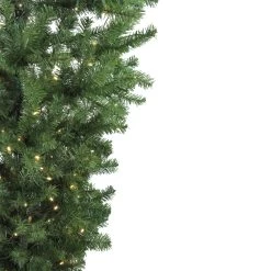 7.5' Pre-Lit Green Spruce Artificial Upside Down Christmas Tree - Warm White LED Lights 7 7.5' Pre-Lit Green Spruce Artificial Upside Down Christmas Tree - Warm White LED Lights -Christmas Decoration Store northlight z00013 1 02374.1667632337