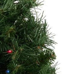 2' Pre-Lit Medium Royal Pine Artificial Christmas Tree - Multicolor Lights -Christmas Decoration Store northlight z00022 4 87385.1669414977