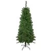 6' Pre-Lit Alberta Pine Slim Artificial Christmas Tree - Multi Lights