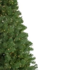 7.5' Pre-lit Medium Deer River Spruce LED Artificial Christmas Tree - Warm White Lights -Christmas Decoration Store northlight z16062 2 31833.1667570071