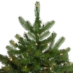 6.5' Pre-Lit Palisades Fir Artificial Christmas Tree - Clear Lights -Christmas Decoration Store northlight z28591 same20as20z28592 2 33261.1667572472