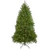 7.5' Pre-Lit Green Medium Northern Pine Artificial Christmas Tree - Warm Clear LED Lights
