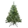 4' Pre-Lit Mixed Cashmere Pine Medium Artificial Christmas Tree - Clear Lights