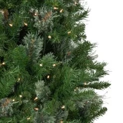 6.5' Pre-Lit Medium Mixed Cashmere Pine Artificial Christmas Tree - Clear Lights -Christmas Decoration Store northlight z84644 2 20438.1668612093