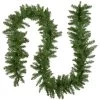 9' X 10" Pre-Lit Northern Pine Artificial Christmas Garland, Clear Lights