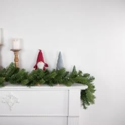 9' X 10" Pre-Lit Noble Fir Artificial Christmas Garland - Clear Lights -Christmas Decoration Store northlight z85359 2 styled 90651.1671643763