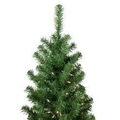 15' Pre-Lit Pendleton Spruce Slim Artificial Christmas Tree, Clear Lights -Christmas Decoration Store northlight z94039 4 39783.1680198177