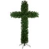 7' Pre-Lit Artificial Pine Christmas Cross - Warm White LED Lights -Christmas Decoration Store northlight z94305 01 08466.1683905722