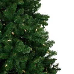 7.5' Pre-Lit Manchester Pine Instant Connect Artificial Christmas Tree, Dual LED Lights -Christmas Decoration Store northlight z94430 7 39119.1668089866