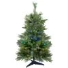 3' X 29 Pre-Lit Ashcroft Cashmere Pine Full Artificial Christmas Tree - Multi LED Lights -Christmas Decoration Store northlight z98717 1update 92008.1667327470