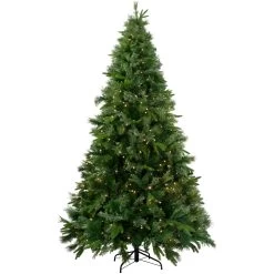 6.5' Pre-Lit Medium Ashcroft Cashmere Pine Artificial Christmas Tree - Clear Dura-Lit Lights
