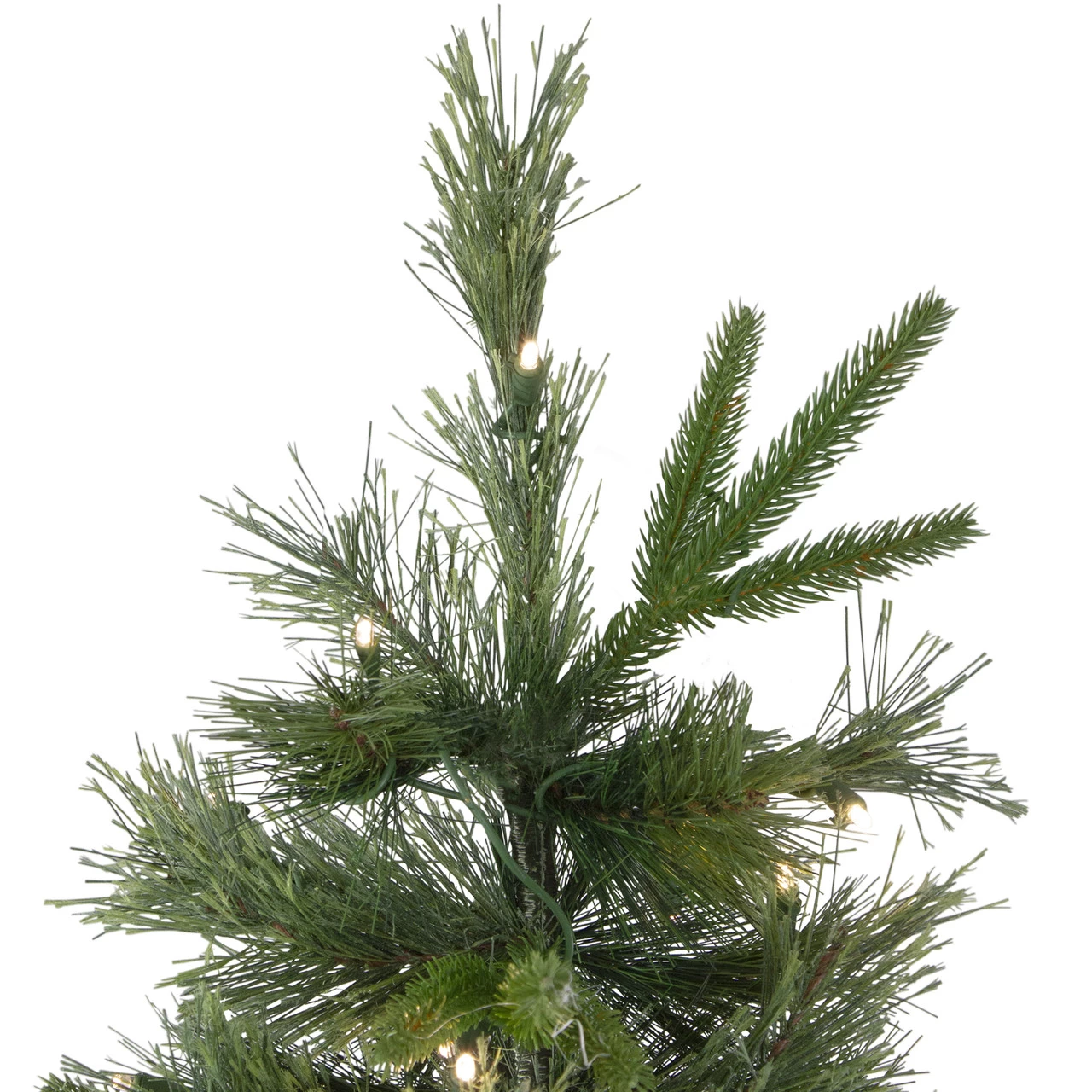 4.5' Pre-Lit Full Ashcroft Cashmere Pine Artificial Christmas Tree, Warm Clear LED Lights 5 4.5' Pre-Lit Full Ashcroft Cashmere Pine Artificial Christmas Tree, Warm Clear LED Lights - Image 3