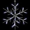 13" White And Clear LED Lighted Snowflake Christmas Window Silhouette Decoration -Christmas Decoration Store northlight zg15723 78204.1667573433