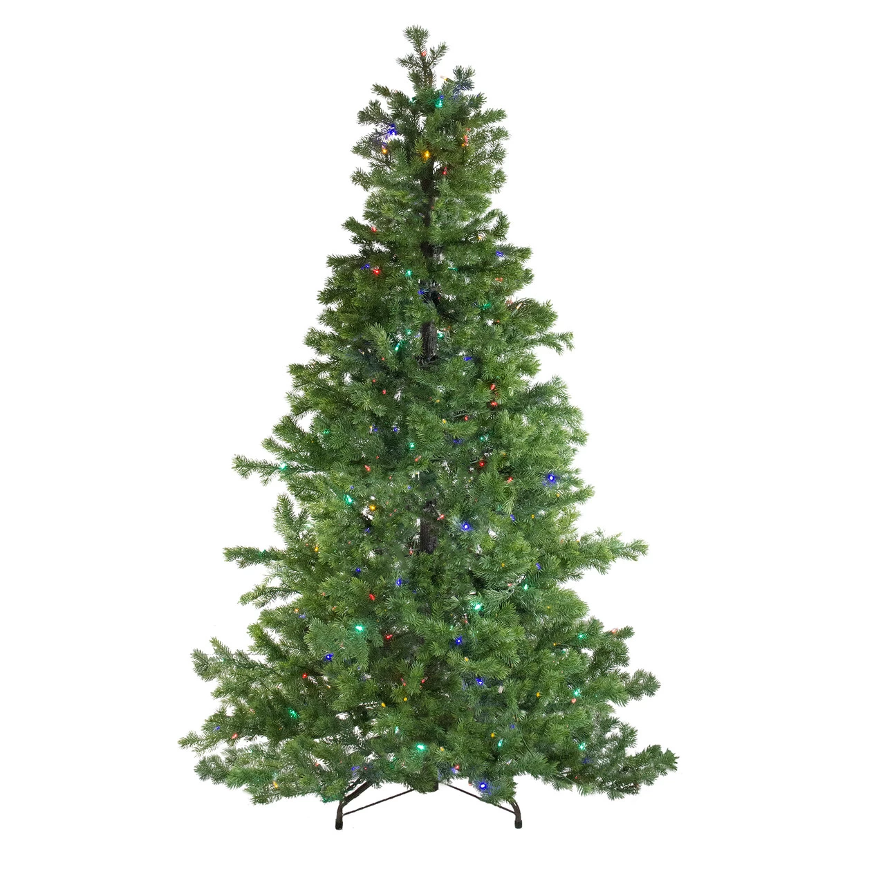 6.5' Pre-Lit Medium Layered Pine Instant Power Artificial Christmas Tree - Dual Color LED Lights 4 6.5' Pre-Lit Medium Layered Pine Instant Power Artificial Christmas Tree - Dual Color LED Lights - Image 2