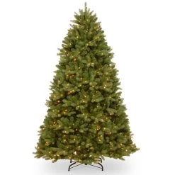 6.5’ Pre-Lit Newberry Spruce Artificial Christmas Tree – Clear Lights