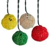 Set Of 10 Multi-Colored Clear Ball Party Lights - 3ft White Wire -Christmas Decoration Store penn 226 56060m 1 70069.1667663056