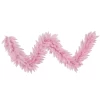 9' X 14" Light Pink Fir Artificial Christmas Garland - Pink Dura-Lit Lights