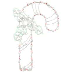 18" Red And Green LED Lighted Candy Cane Christmas Window Silhouette Decoration -Christmas Decoration Store rdaw4nw7svhpri3gayc0oae0yotbdq8a 28779.1667489719