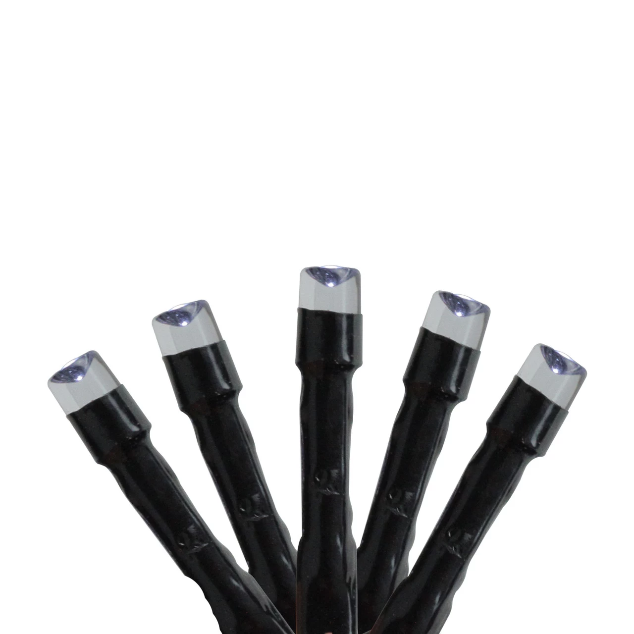 480 Cool White LED Battery Operated 8-Function Christmas Lights - 117 Ft Black Wire 3 480 Cool White LED Battery Operated 8-Function Christmas Lights - 117 Ft Black Wire