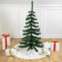 3' Medium Mixed Green Pine Artificial Christmas Tree - Unlit