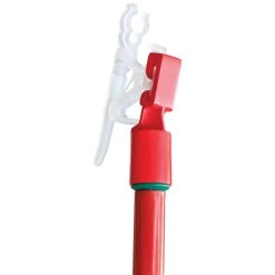 Set Of 25 Ladderless Red And Green Light Hanging Kit, 11ft -Christmas Decoration Store simpleliving 711125 25ct 11ftladderlesslighthangingkit poleadaptorgutterclipdetail 92604.1667572602