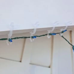 Set Of 150 Clear Max Pro Anywhere Christmas Light Clips -Christmas Decoration Store simpleliving 714025 25ct lifestyle 44696.1667576649