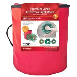 Large 3 Reel Red Christmas Light Storage Bag -Christmas Decoration Store simpleliving 715213 s 5 05769.1667573194