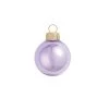 6ct Purple Glass Pearl Finish Christmas Ball Ornaments 4" (100mm)